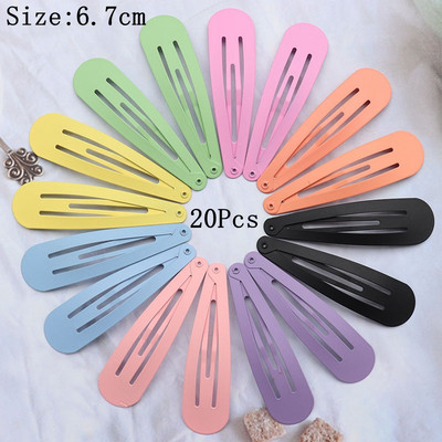 Agrafe de păr din metal de culoare solidă, amestec de 5 cm, pentru fete, agrafe de păr pentru copii, accesorii pentru păr pentru bebeluși, pentru femei, agrafe pentru agrafe