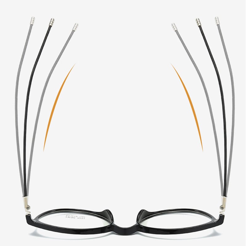 Elbru Skaidrios katės akys Trumparegystės akiniai Moteriški Vyrai Ultralengvi trumparegiai trumparegiai akiniai Dioptrijos su minusu -1-1,5-6