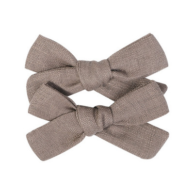 2 kom/lot Nova lanena pamučna mašna za kosu Dječje kopče za kosu za djevojčice Mašna za kosu Ukosnice Jednobojne dječje ukosnice za kosu Ukosnice