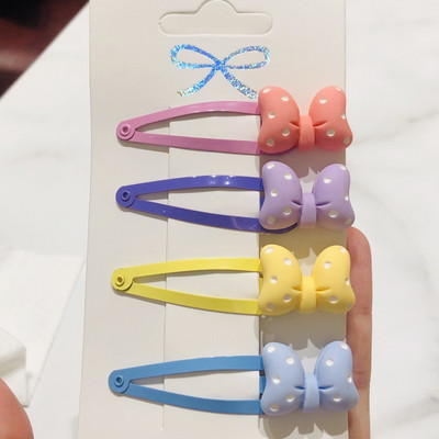 4 kom/set Jednorog My Little Horse Dječja ukosnica Dodaci za kosu Pokrivala za glavu za djevojčice Metalna ukosnica u obliku srca Ukosnica za kosu od smole za poklon