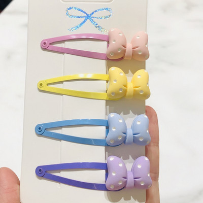 4 kom/set Jednorog My Little Horse Dječja ukosnica Dodaci za kosu Pokrivala za glavu za djevojčice Metalna ukosnica u obliku srca Ukosnica za kosu od smole za poklon