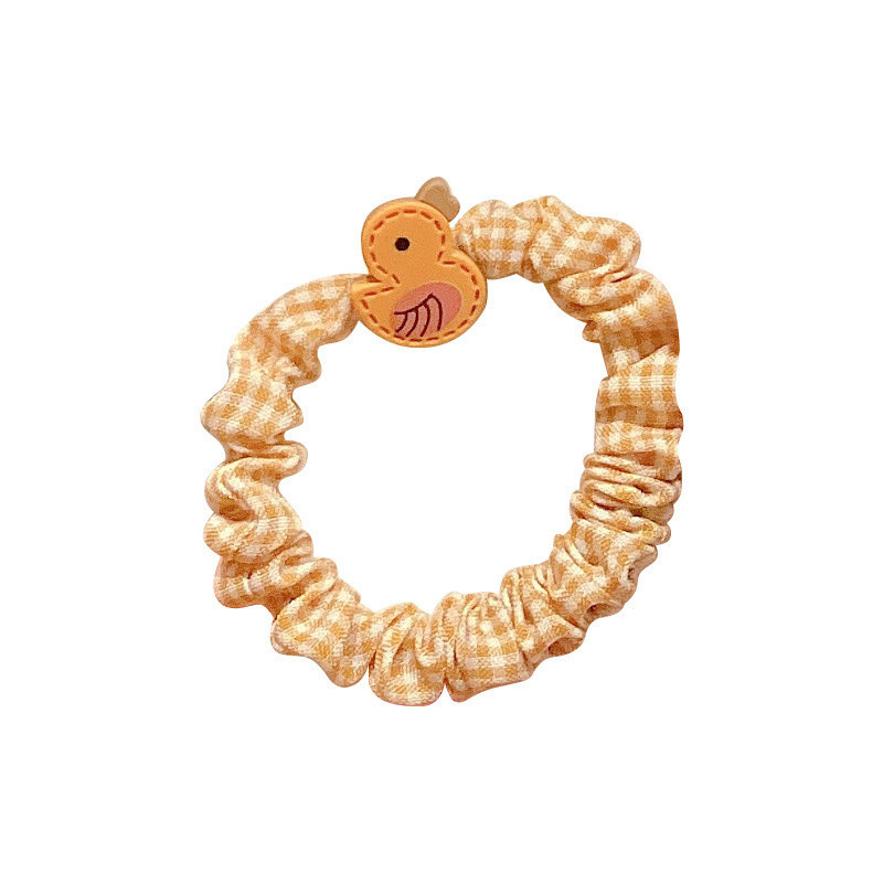 10PCS/Комплект Детски анимационен герой Плодове Цвете Найлонова еластична лента за коса Дамско момиче Сладка гумена вратовръзка за коса Scrunchie Шапки