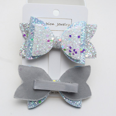 2 vnt mergaičių žėrintys plaukų segtukai, blizgantys tamsoje, vaikiški plaukų segtukai, blizgantys plaukų segtukai, vaikiški lankeliai, madingi aksesuarai