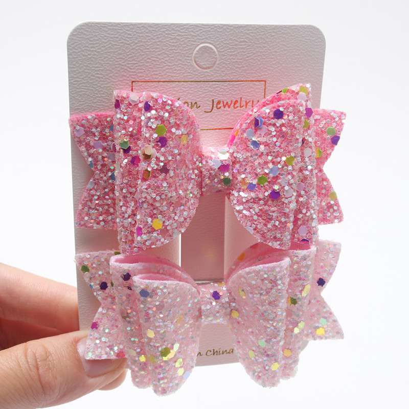 2 vnt mergaičių žėrintys plaukų segtukai, blizgantys tamsoje, vaikiški plaukų segtukai, blizgantys plaukų segtukai, vaikiški lankeliai, madingi aksesuarai