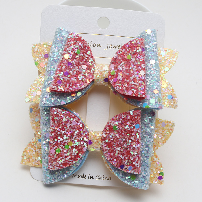 2 vnt mergaičių žėrintys plaukų segtukai, blizgantys tamsoje, vaikiški plaukų segtukai, blizgantys plaukų segtukai, vaikiški lankeliai, madingi aksesuarai