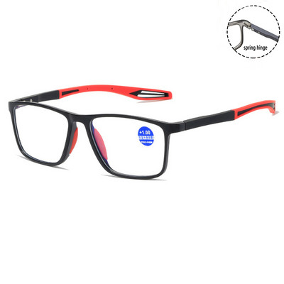 IENJOY Ultralake naočale za čitanje protiv plavih zraka TR90 savitljive sportske naočale za računalo za dalekovidnost za žene muškarce dioptrija +1,0 do 4