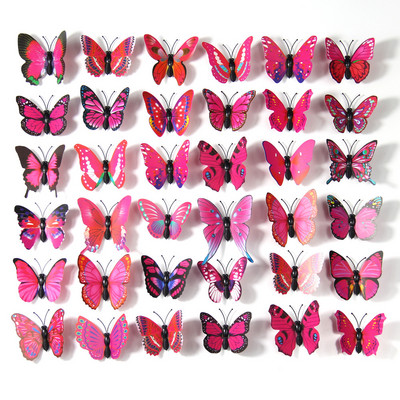 Modna simulacija ukosnice s leptirom 3D kopča za kosu s leptirom Dječja ukosnica za vjenčanje s ukosnicama s leptirom Dijelovi haljine Dodaci za kosu