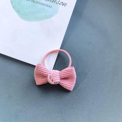 Visokokvalitetne 10 kom/set Gumice za kosu s mašnom za djevojčice Uže Elastične trake za kosu Trake za glavu Mala djeca Držač za konjski rep Dječji dodaci za kosu