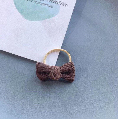 Visokokvalitetne 10 kom/set Gumice za kosu s mašnom za djevojčice Uže Elastične trake za kosu Trake za glavu Mala djeca Držač za konjski rep Dječji dodaci za kosu