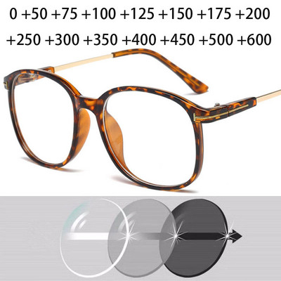 Prevelike četvrtaste naočale za čitanje Unisex naočale s optičkim povećalom Dizajnerske naočale luksuzne marke +50 +100 +150 do +600