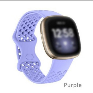 Sportska silikonska narukvica Prozračni remen za Fitbit Versa 3 / Fitbit Sense Watch Band Zamjenski remen za Fitbit narukvicu