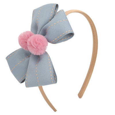 Jednobojna vrpca Traka za kosu Dvoslojna mašna Slatka traka za kosu Ručno izrađena butik obruč za kosu Dječji rođendanski poklon Dječji dodaci za kosu