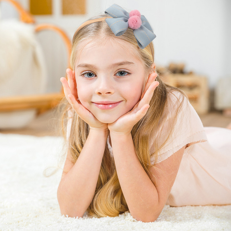 Jednobojna vrpca Traka za kosu Dvoslojna mašna Slatka traka za kosu Ručno izrađena butik obruč za kosu Dječji rođendanski poklon Dječji dodaci za kosu