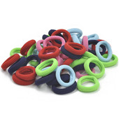 Aikelina 50 buc/lot Nou 2017 Bentiță colorată frânghie de păr pentru copii benzi elastice de cauciuc fete copii drăguț cravată de păr gumă accesorii fierbinți