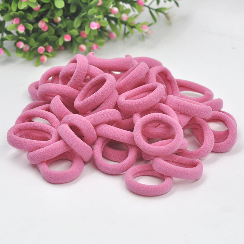 Aikelina 50 buc/lot Nou 2017 Bentiță colorată frânghie de păr pentru copii benzi elastice de cauciuc fete copii drăguț cravată de păr gumă accesorii fierbinți