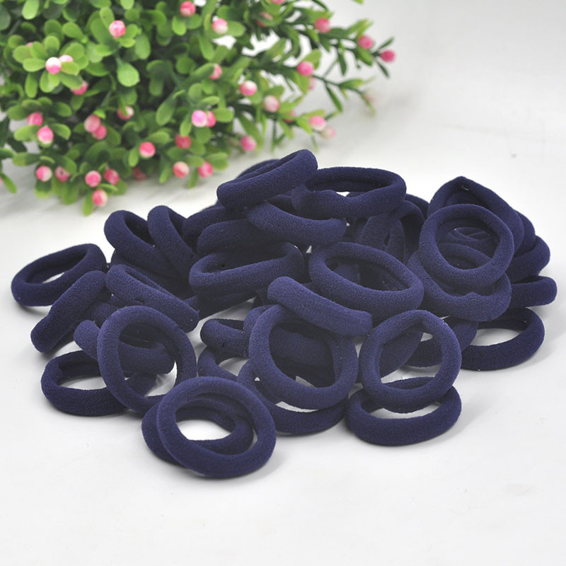 Aikelina 50 buc/lot Nou 2017 Bentiță colorată frânghie de păr pentru copii benzi elastice de cauciuc fete copii drăguț cravată de păr gumă accesorii fierbinți