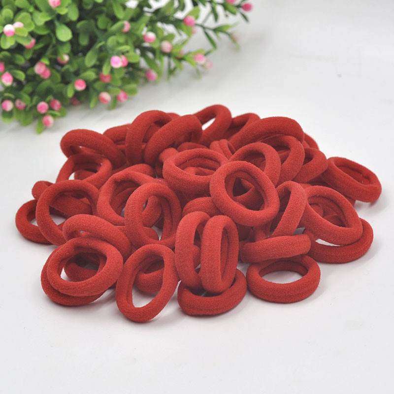 Aikelina 50 buc/lot Nou 2017 Bentiță colorată frânghie de păr pentru copii benzi elastice de cauciuc fete copii drăguț cravată de păr gumă accesorii fierbinți