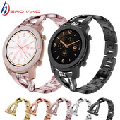 Modna narukvica od 20 mm za Huami Amazfit GTR 42 mm GTS 3 2 2S Ženski remen sa kamenčićima za Samsung Galaxy Watch Active 2 42 mm