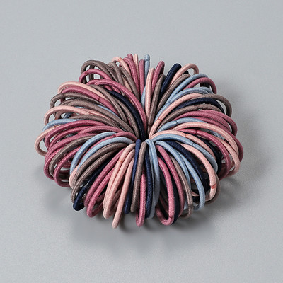 Novi 100 kom/lot Dodaci za kosu Djevojčica, elastična gumica gumene boje, Traka za kosu, beba, gumica, dodaci za kosu