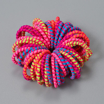 Novi 100 kom/lot Dodaci za kosu Djevojčica, elastična gumica gumene boje, Traka za kosu, beba, gumica, dodaci za kosu