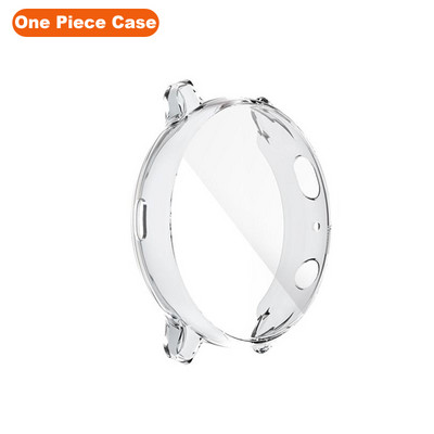 Szíj Samsung Galaxy Watch 5/4 44mm 40mm klasszikus 42/46mm tokos karkötő Active 2 40mm védőtok fém óraszíj