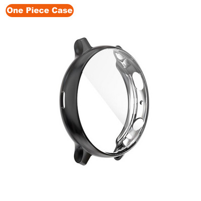 Szíj Samsung Galaxy Watch 5/4 44mm 40mm klasszikus 42/46mm tokos karkötő Active 2 40mm védőtok fém óraszíj