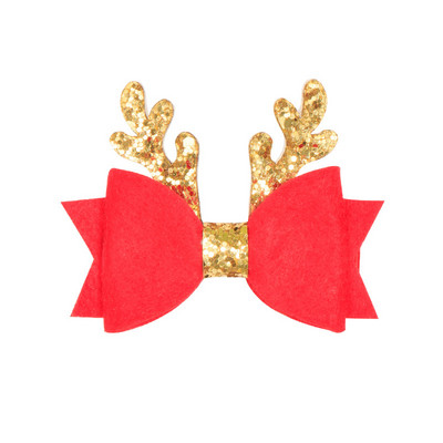 5vnt./rinkinys Animacinis kalėdinis plaukų segtukas vaikams Mielas pomponinis plaukų segtukas Kawaii Kalėdų eglutės lankelis plaukų rankenos Mergaičių plaukų aksesuarai