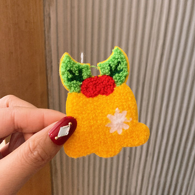 5vnt./rinkinys Animacinis kalėdinis plaukų segtukas vaikams Mielas pomponinis plaukų segtukas Kawaii Kalėdų eglutės lankelis plaukų rankenos Mergaičių plaukų aksesuarai