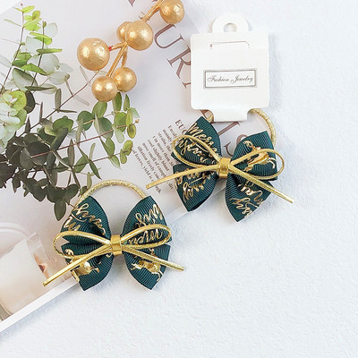 5vnt./rinkinys Animacinis kalėdinis plaukų segtukas vaikams Mielas pomponinis plaukų segtukas Kawaii Kalėdų eglutės lankelis plaukų rankenos Mergaičių plaukų aksesuarai