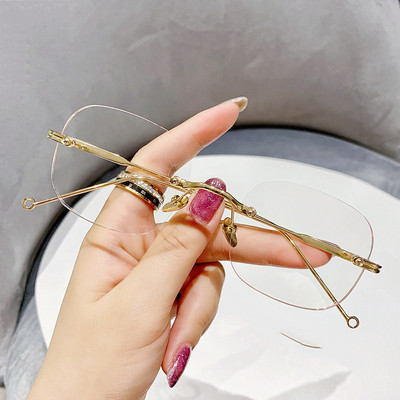 „Ahora Anti Blue Light Filter“ skaitymo akiniai be apvado kvadratinio rėmelio „Presbyopia“ akiniai, skaidrūs „Len“ kompiuterio akiniai +1,5 2,0 2,5