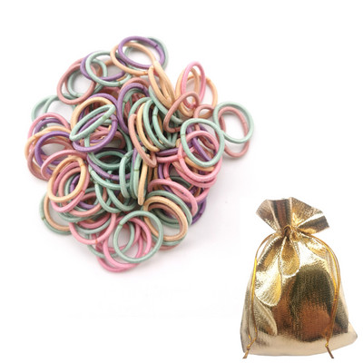 200 kom/lot Male gumice za kosu bez metala Mini gumice za kosu gume za malu djecu Tanke fine vezice držač za konjski rep