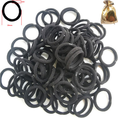 200 kom/lot Male gumice za kosu bez metala Mini gumice za kosu gume za malu djecu Tanke fine vezice držač za konjski rep