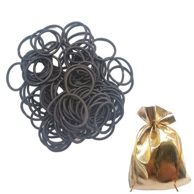 200 kom/lot Male gumice za kosu bez metala Mini gumice za kosu gume za malu djecu Tanke fine vezice držač za konjski rep