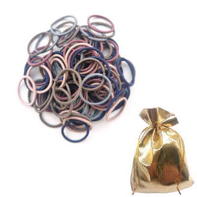 200 kom/lot Male gumice za kosu bez metala Mini gumice za kosu gume za malu djecu Tanke fine vezice držač za konjski rep