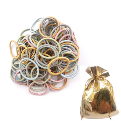 200 kom/lot Male gumice za kosu bez metala Mini gumice za kosu gume za malu djecu Tanke fine vezice držač za konjski rep