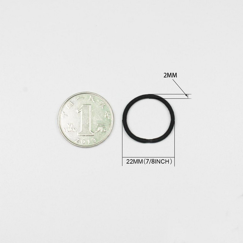 200 kom/lot Male gumice za kosu bez metala Mini gumice za kosu gume za malu djecu Tanke fine vezice držač za konjski rep