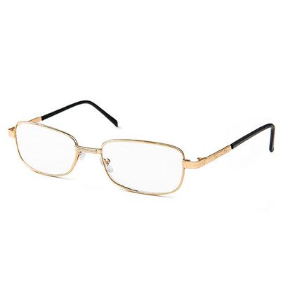 Okuliare na čítanie pre mužov a ženy, sklenené šošovky, zliatinové, s plným rámom, presbyopické okuliare s puzdrom, odolné voči poškriabaniu, zväčšovacie okuliare, dioptrické lupy 1,5