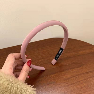 Retro crvena tanka mreža za kosu s obručem crvena 2022. nova traka za glavu za pranje lica ženska prikladna francuska pokrivala za glavu za izlete