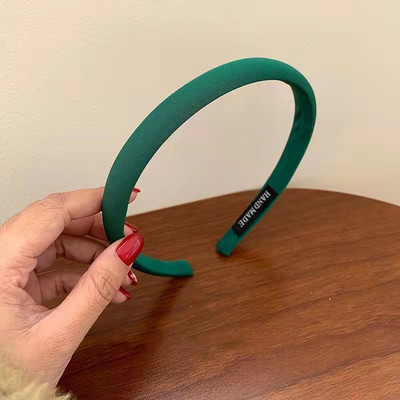 Retro crvena tanka mreža za kosu s obručem crvena 2022. nova traka za glavu za pranje lica ženska prikladna francuska pokrivala za glavu za izlete