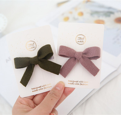 4 buc/set Japonia și Coreea Copii Fete Accesorii de păr Temperament Agrafă de păr din lână pentru Moda Sweet Girl Femei Agrafe J253