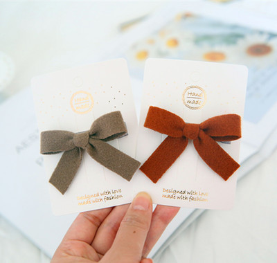 4 buc/set Japonia și Coreea Copii Fete Accesorii de păr Temperament Agrafă de păr din lână pentru Moda Sweet Girl Femei Agrafe J253