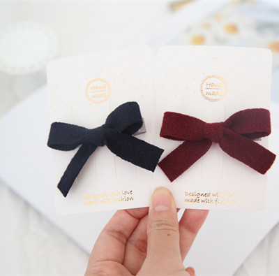 4 buc/set Japonia și Coreea Copii Fete Accesorii de păr Temperament Agrafă de păr din lână pentru Moda Sweet Girl Femei Agrafe J253