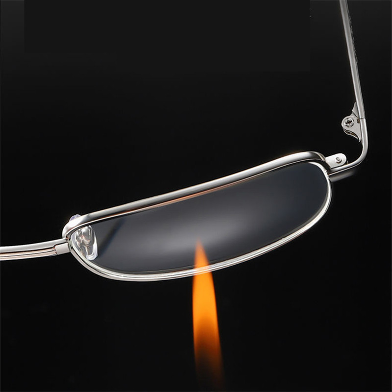 Γυαλιά ανάγνωσης NYWOOH Real Glass Ανδρικά Γυναικεία Τετράγωνα Γυαλιά Πρεσβυωπίας Πλήρους Σκελετού Γυαλιά Πρεσβυωπίας Αντι-Γυαλιά Διόπτρας +1,5 2,0 2,5