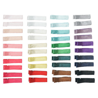 40/50 Gb 1,8 collu pilnībā izklāta DIY aligatora matu sprādzes matu sprādzes smalkiem matiem zīdaiņiem Meiteņu mazuļiem Maziem bērniem Bērniem pa pāriem