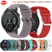 Silikonski remen za Honor Magic Watch 2 42mm 46mm Remen za sat Narukvica Sport Smart Watch Zamjenski remen za Huawei GT GT2 remen