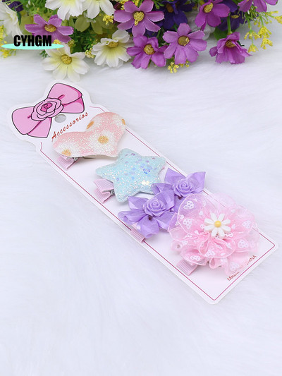 Veleprodajna nova kopča za kosu s vrpcom i dodatnim kopčama svilene ukosnice za djevojke Modni ručno rađeni dodaci za kosu s ukosnicama C10-4