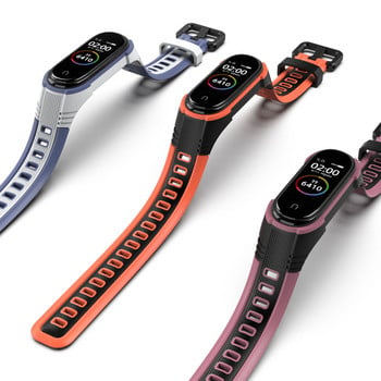 Λουράκι X style Για Mi Band 3 4 5 Sport Strap ρολόι Βραχιόλι καρπού σιλικόνης για xiaomi mi band 3 4 βραχιόλι Miband 5 4 3 Strap