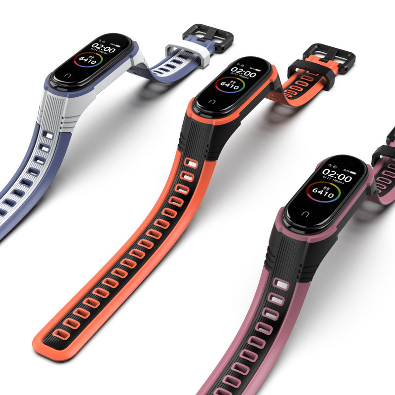 X style remen za Mi Band 3 4 5 Sport Strap Watch Silikonska ručna narukvica Za xiaomi mi Band 3 4 narukvica Miband 5 4 3 Remen
