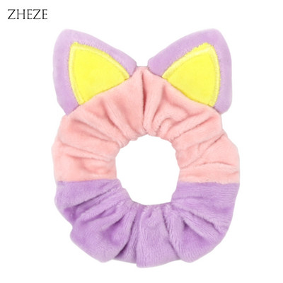 2kom/lot novih lijepih mišjih ušiju sa šljokicama i mašnom Ženske baršunaste gumice za kosu Modne trake za kosu oko struka Traka za glavu za djevojčice