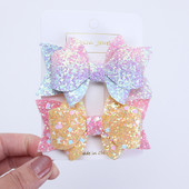 Nove trendi kopče za kosu za djevojčice Ukosnice duginih boja Svjetlucavi dodaci za kosu Rođendanski dar Ukosnice za kosu